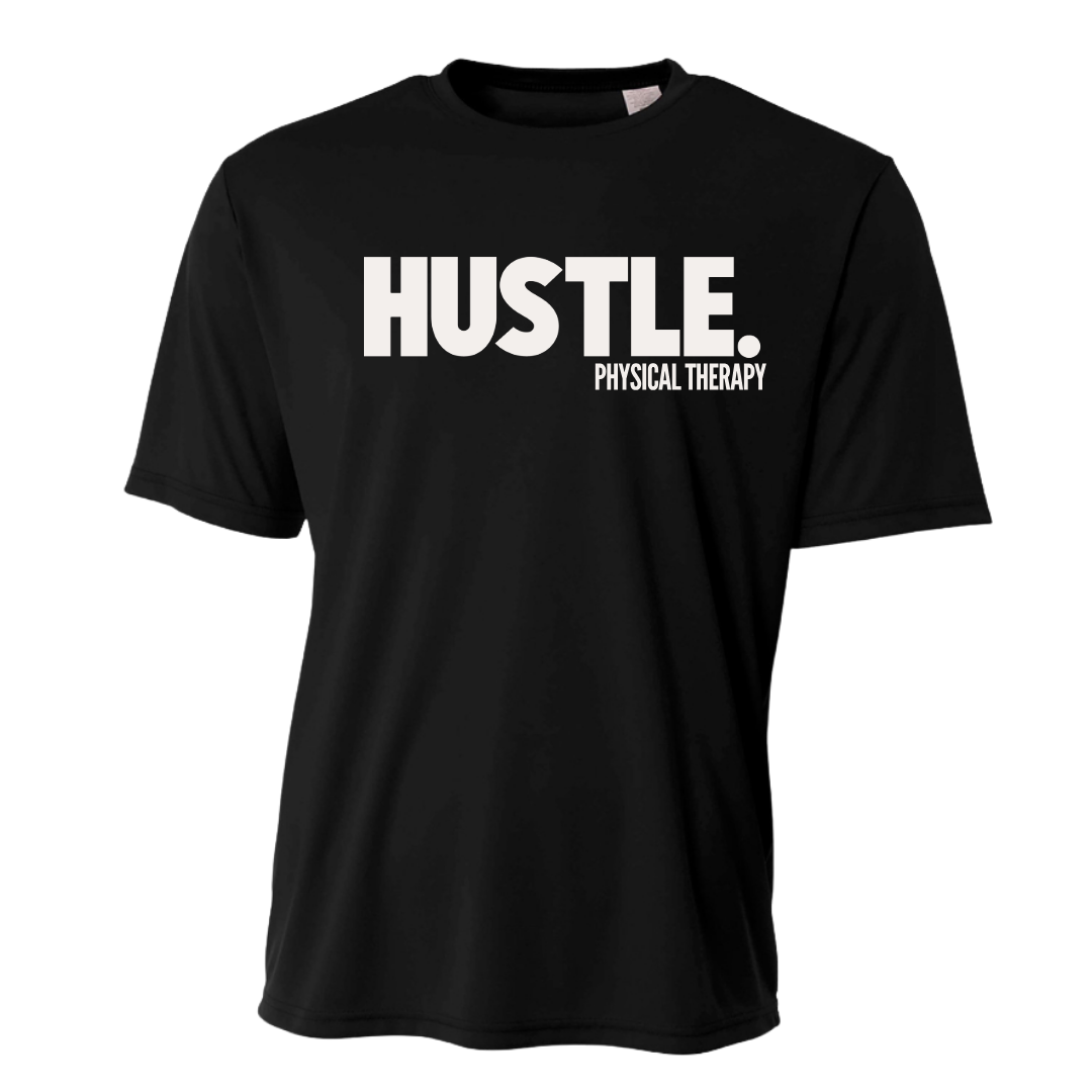 HUSTLE. Performance Tee