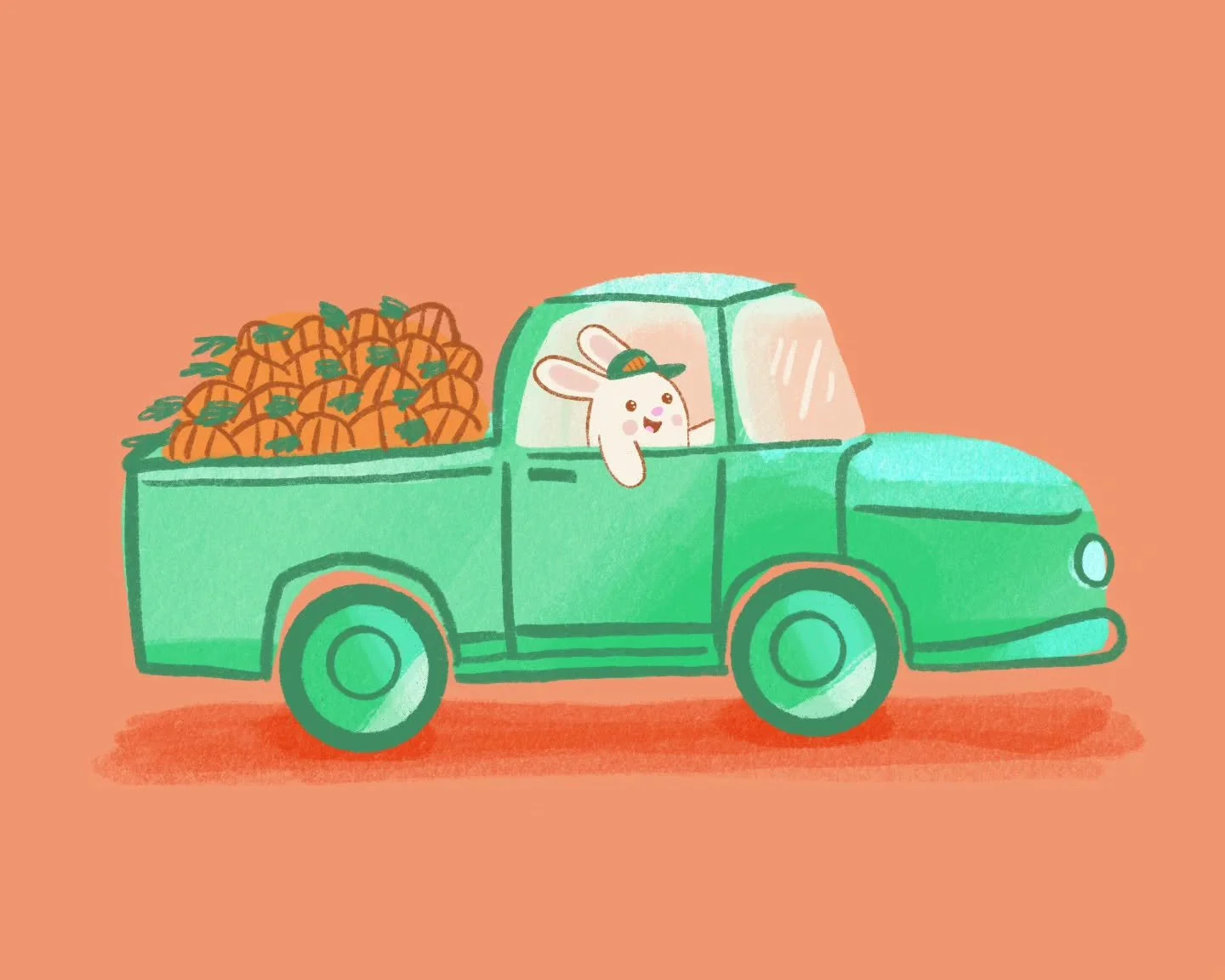 Day 20 prompt: truck

#peachtober25truck #peachtober25 #peachtober25day20 #truck #illustration #womenwhoillustrate #creative