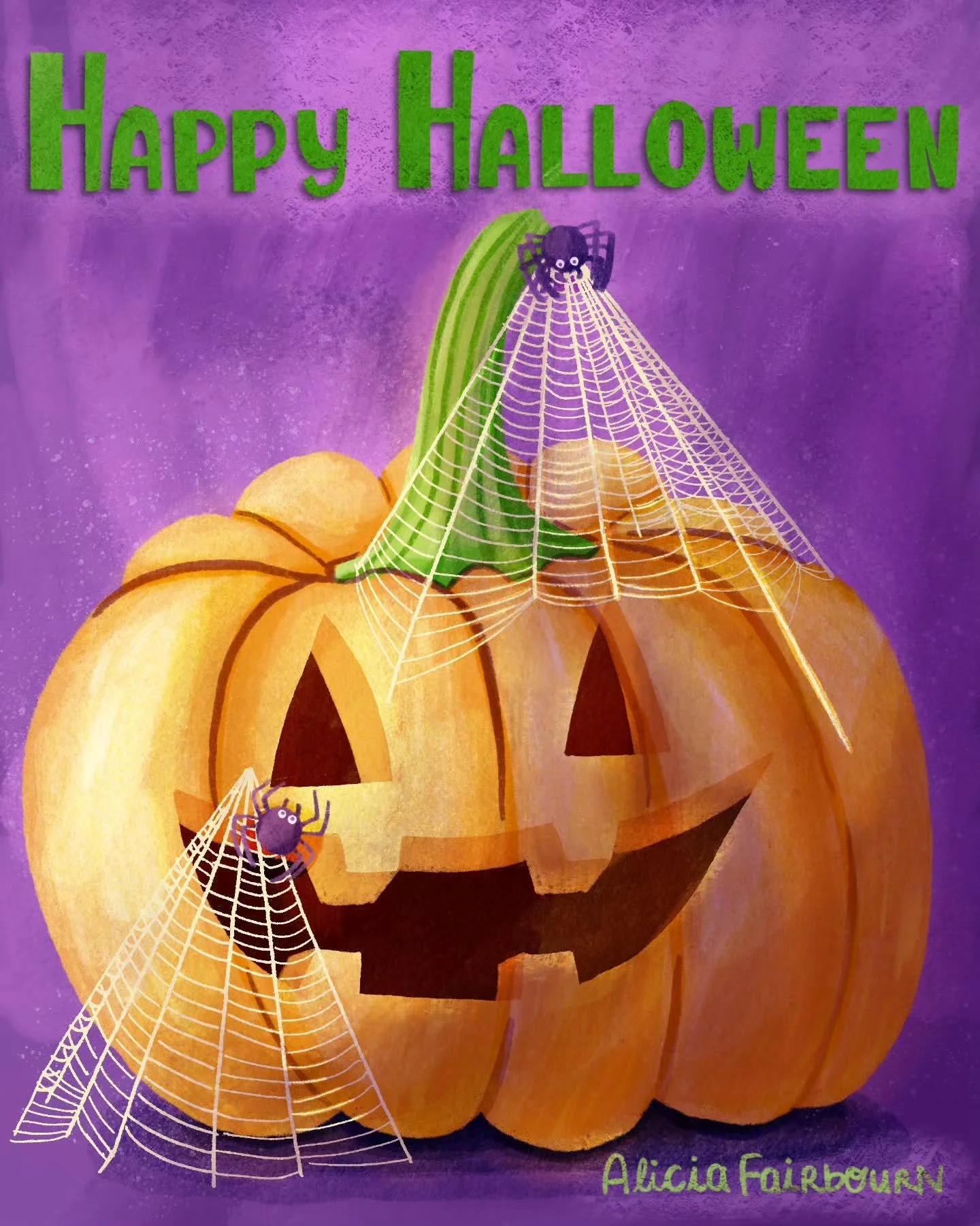Happy Halloween! 

Day 22 Prompt: web

#peachtober25web #peachtober25 #peachtober25day22 #web #pumpkin #spider #halloween #illustration #womenwhoillustrate #creative #dailyartchallenge @furrylittlepeach @peachtober