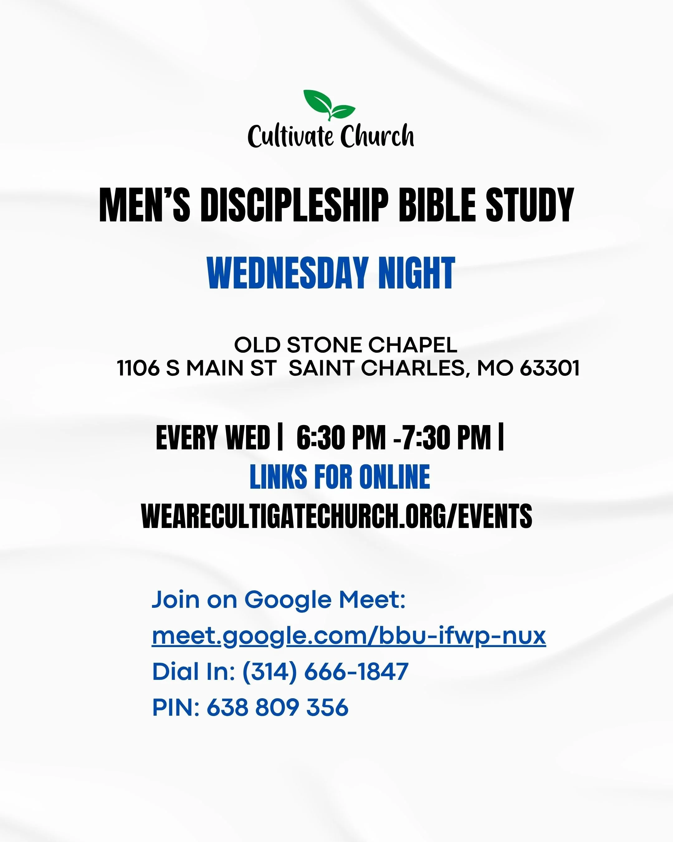 Men's Discipleship Bible Study