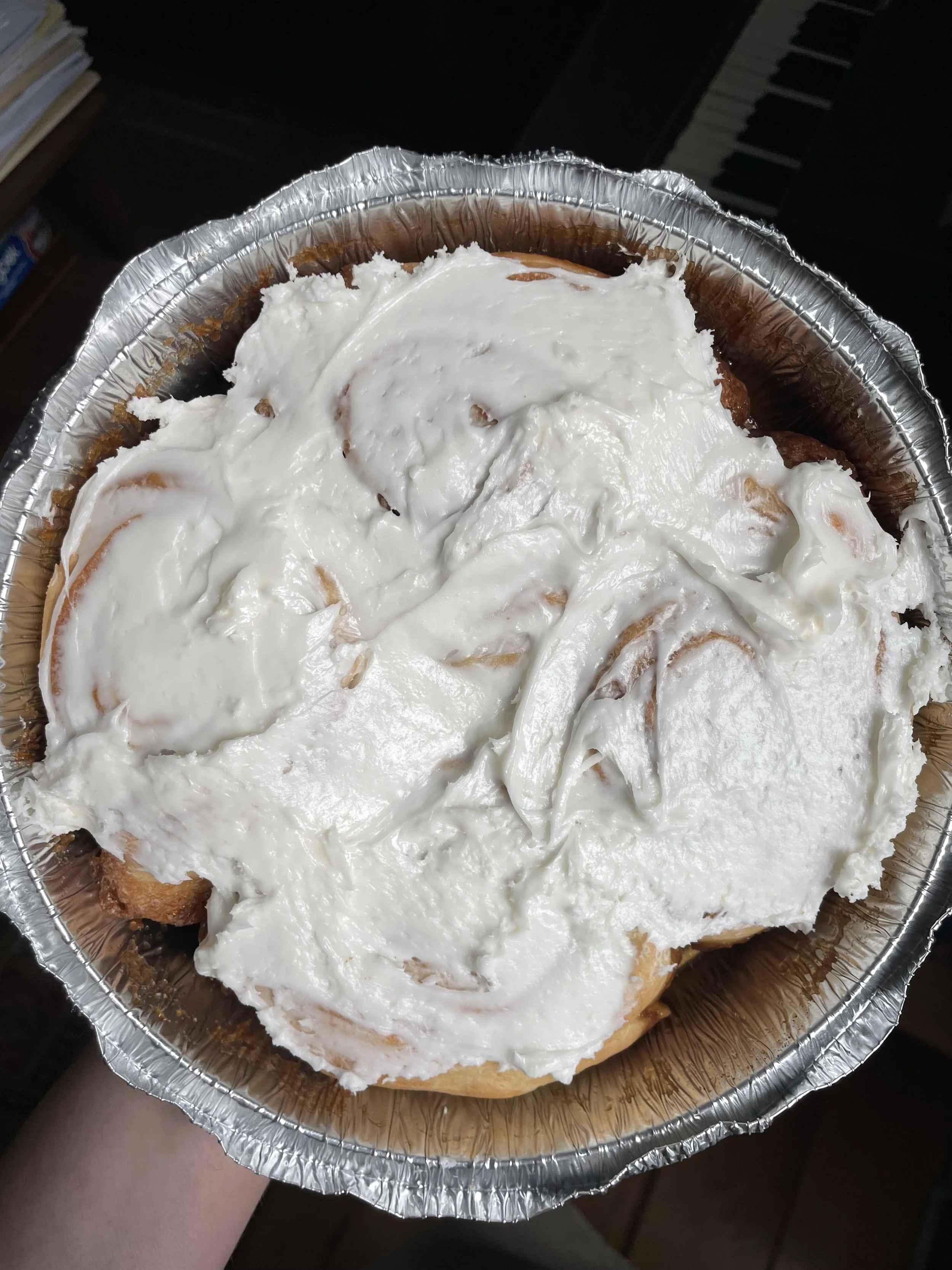 Classic Sourdough Cinnamon Rolls ($15) (4 pack)