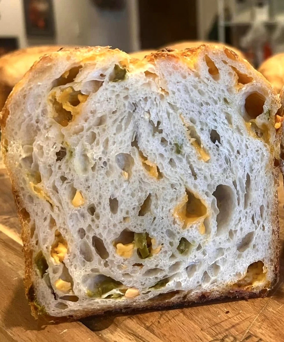 Jalapeño Cheddar Sourdough Loaf ($14)