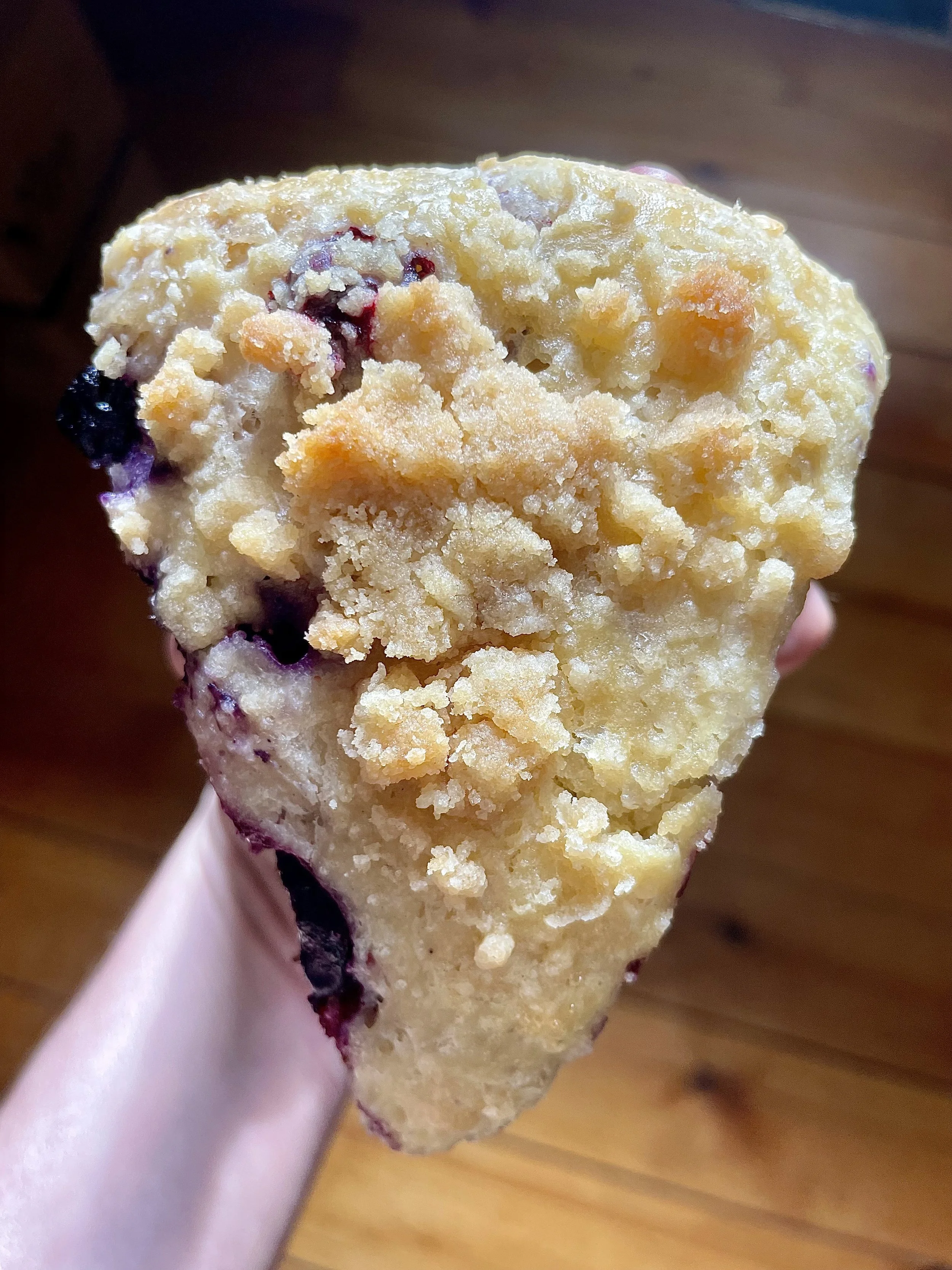 Blueberry Crumble Sourdough Scones ($14) (4 pack)