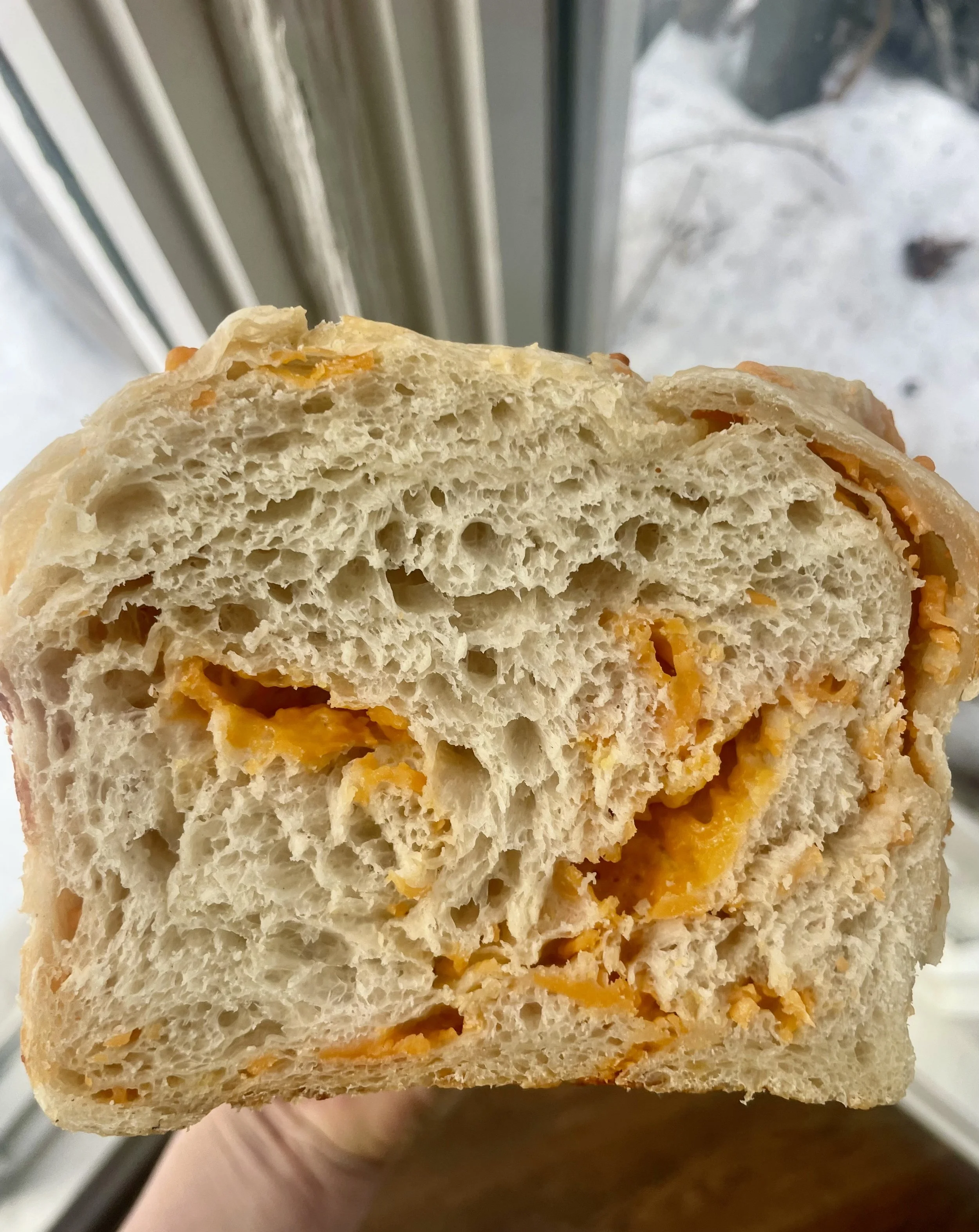 Cheddar Sourdough Loaf ($12)