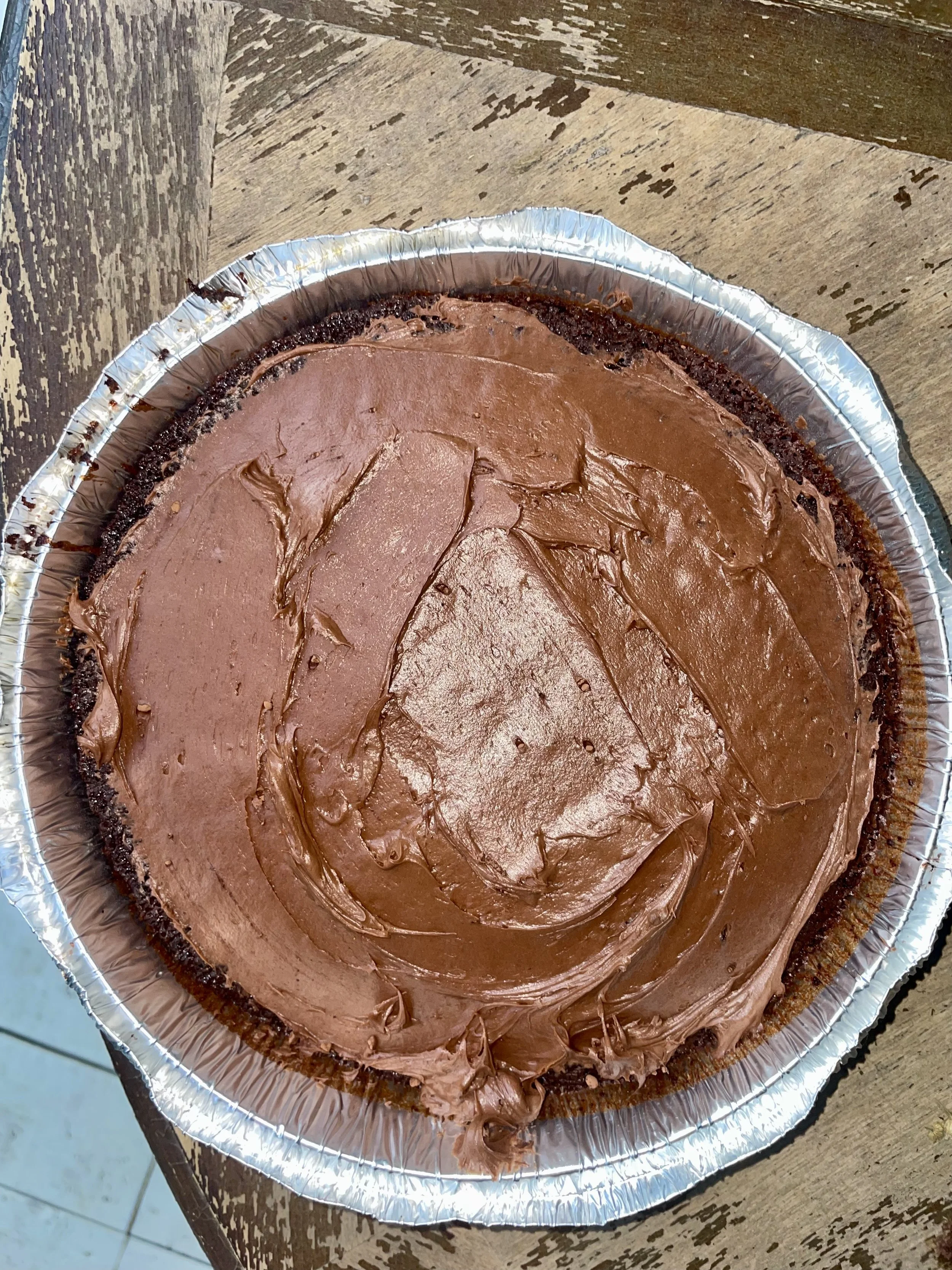Iced Sourdough Brownies ($16)