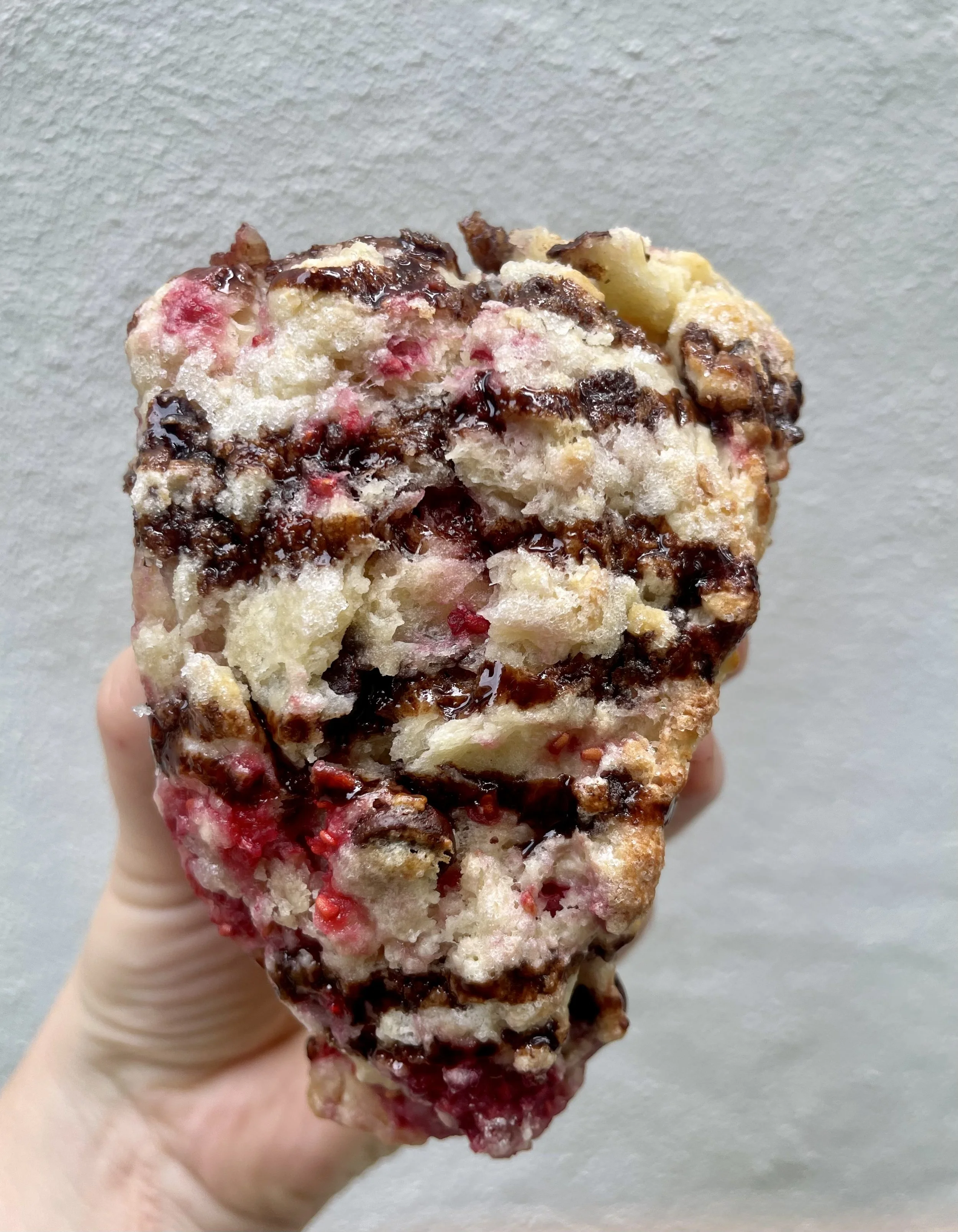 Dark Chocolate Raspberry Sourdough Scones ($14) (4 pack) (August Only)