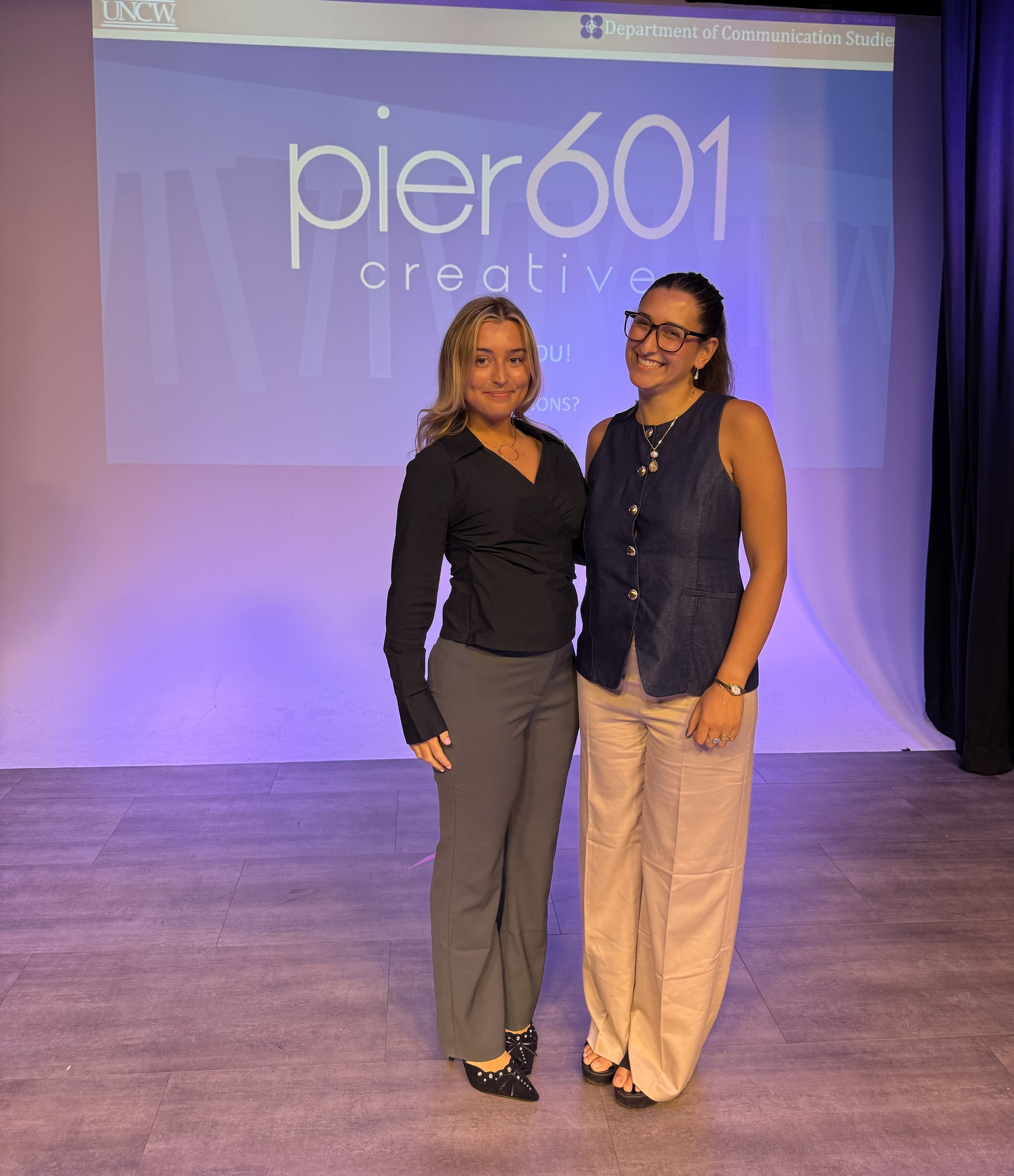 Ascension Skincare final presentation with my partner Bella Cacciato