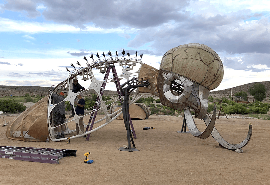 Mostly assembled FishBug