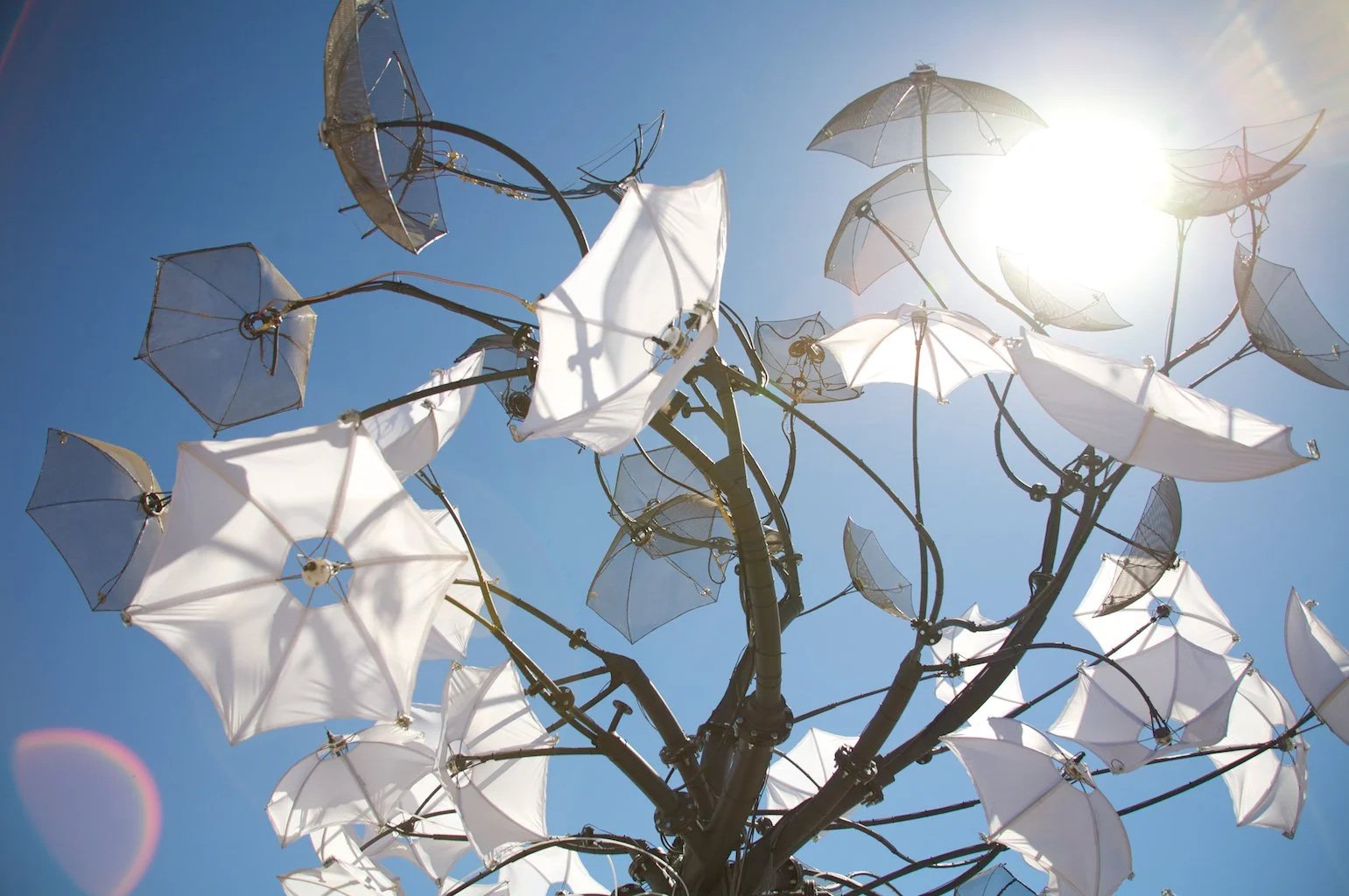 BrollyFlock by Flux Foundation (2011). photo: Jess Hobbs