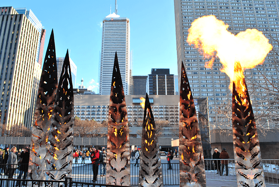 Angel of the Apocolypse in downtown Toronto, Canada, 2010. photo: Absolute Imperfection