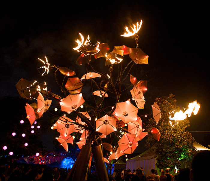 Brollyflock! at Beyond Wonderland. photo: Jess Hobbs 2011