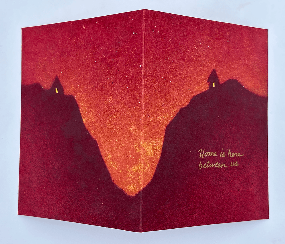 Home is Here complete outside.