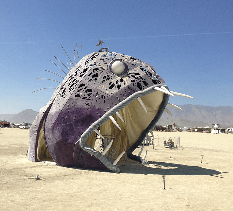 Illumacanth at Burning Man, 2015