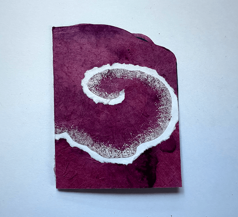 All Our Efforts outside: stencil, collage.