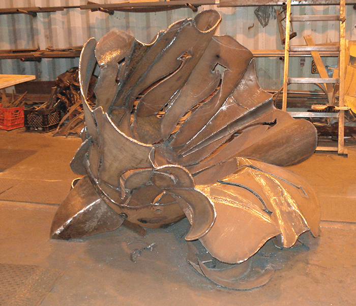 Fire Bloom 3 near completion, 2008