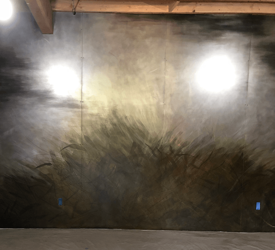 First round of patina work