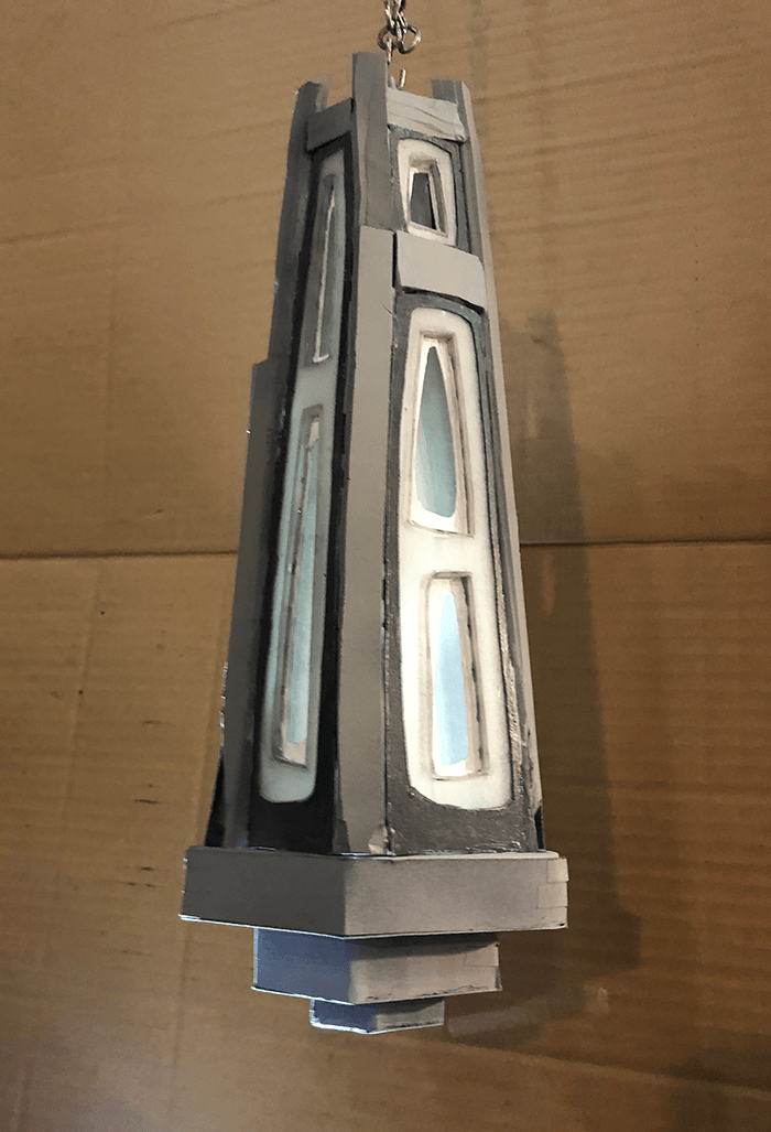 Middle lantern scale model (R. Anders 2018)