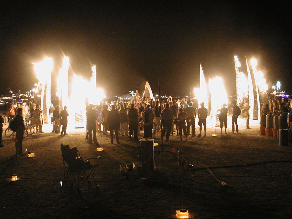 All Lit Up and Everybody's Welcome. photo: Paul Waschka 2005