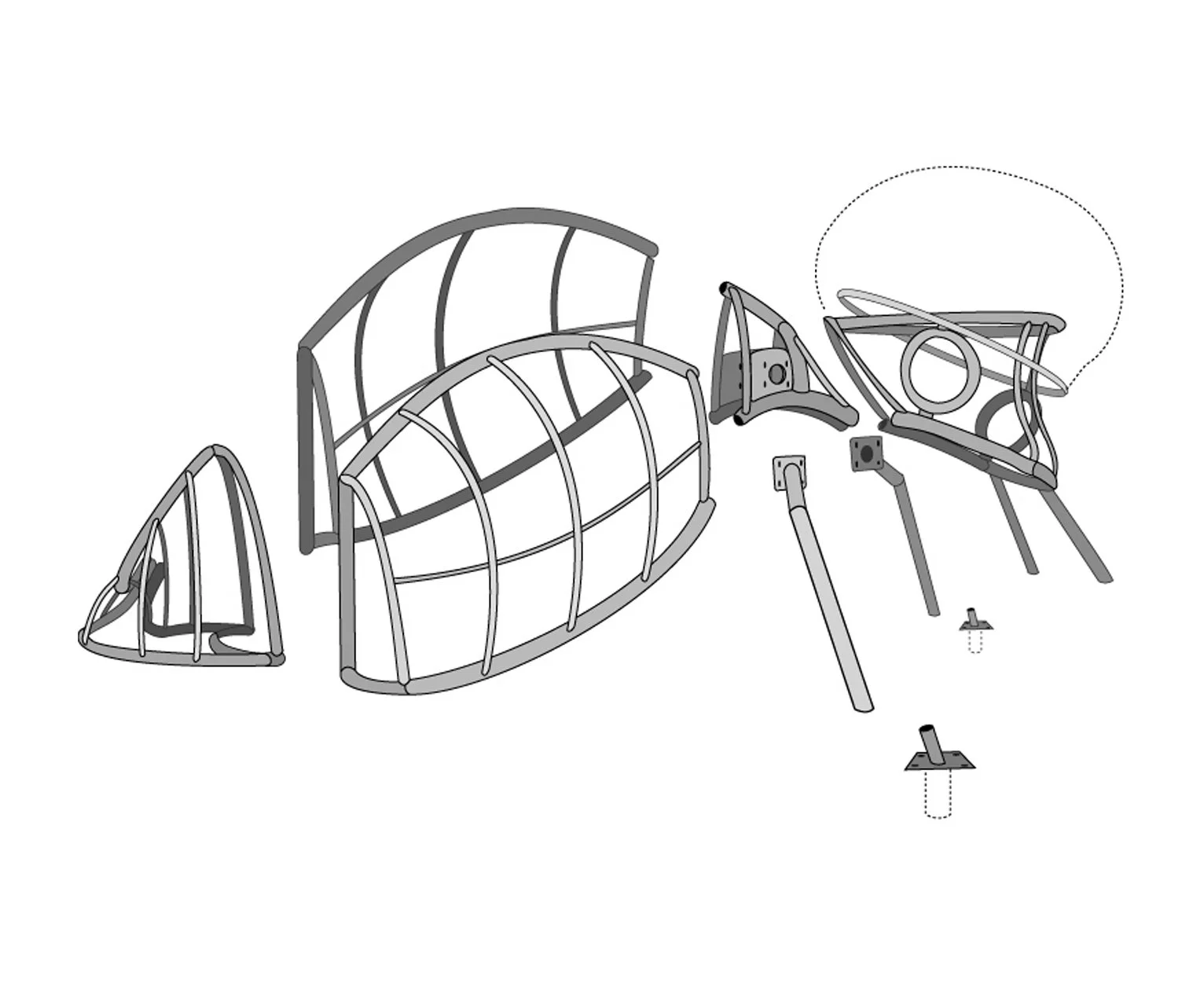 FishBug structure units