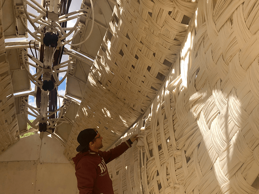 FishBug woven interior