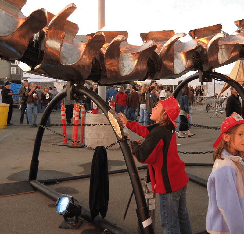 Interactive fire controls. photo: Lynn Bryant 2007