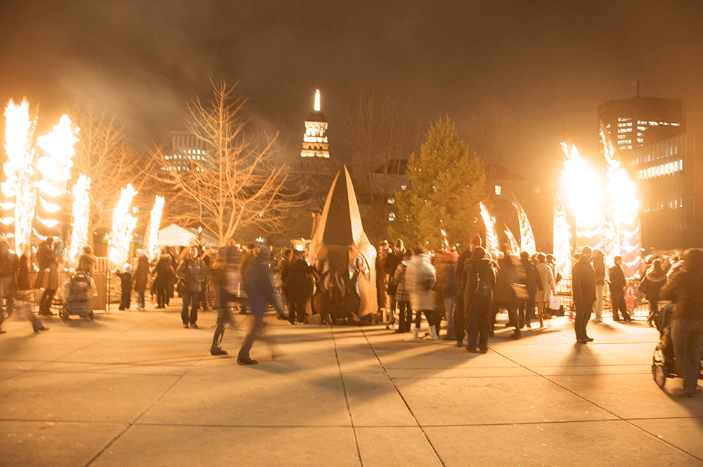 Angel of the Apocolypse in Toronto, 2010. photo: Jess Hobbs