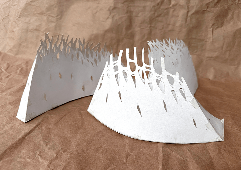 Temple mini-models (R. Anders 2010)