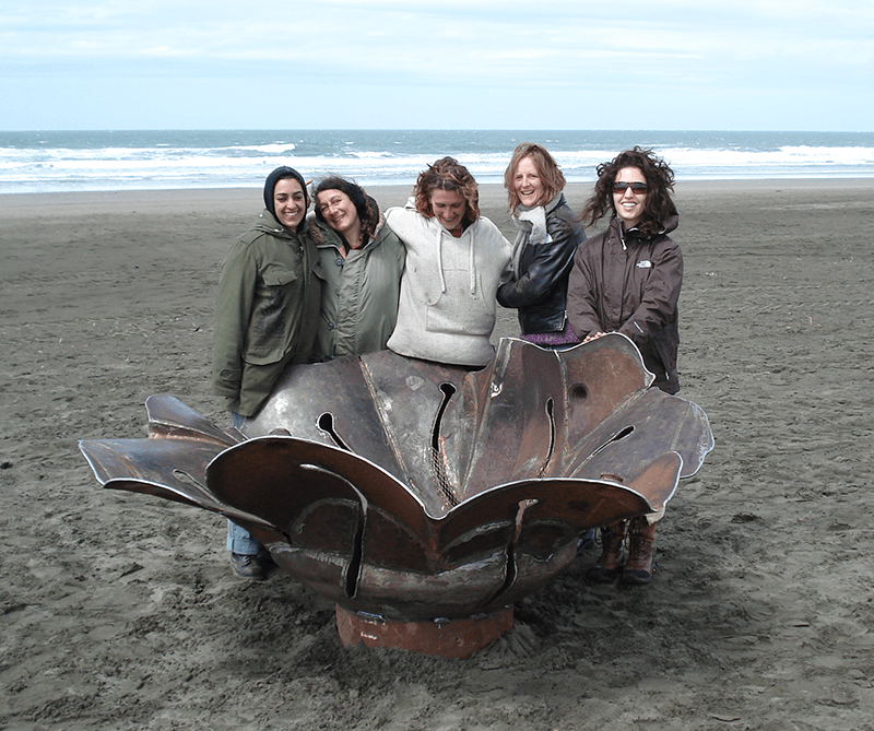 First Fire Bloom installation, 2006