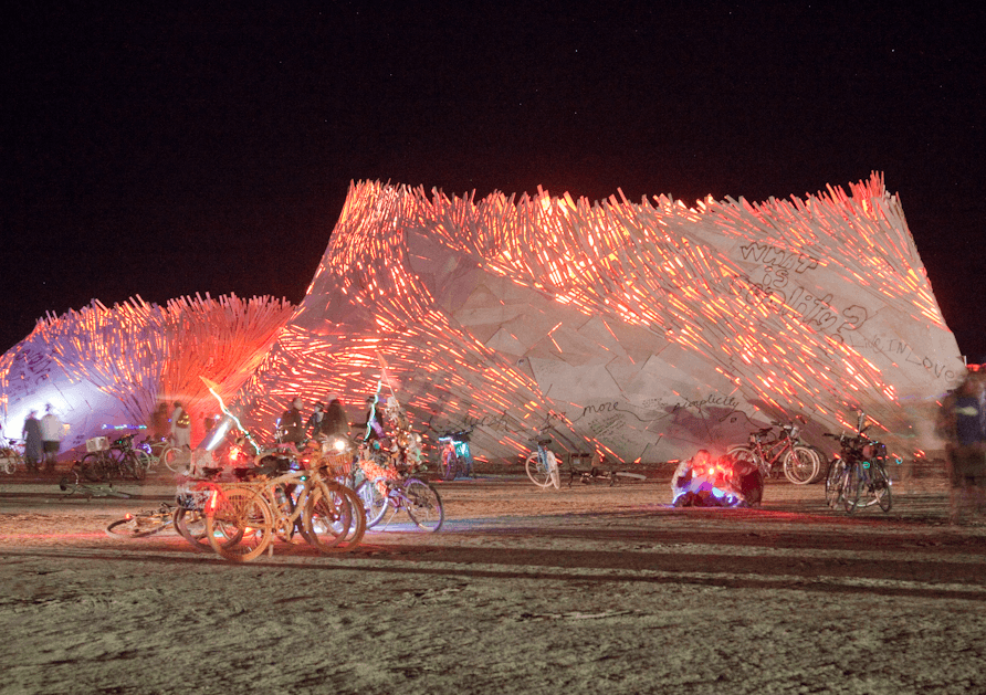 Temple at night. photo: Dan Dawson 2010