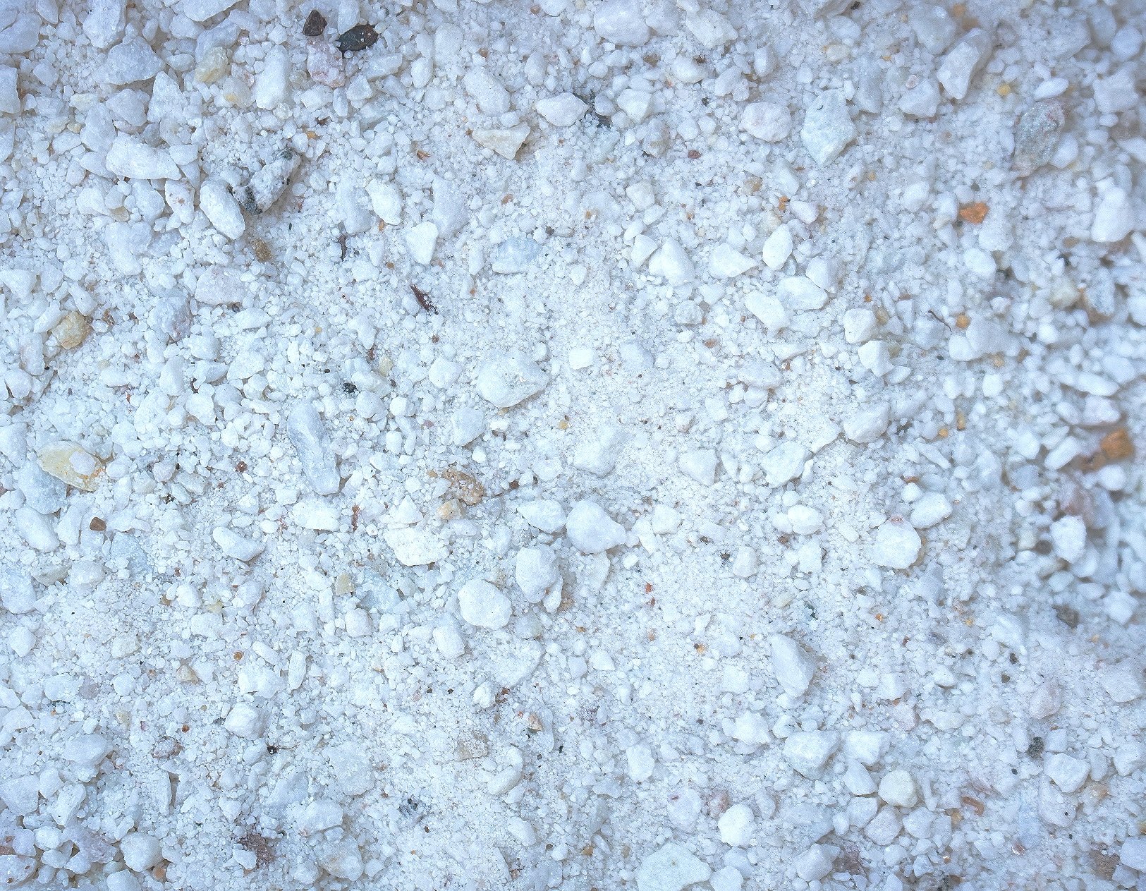 Sparkle White Beach Sand ($130/yard)