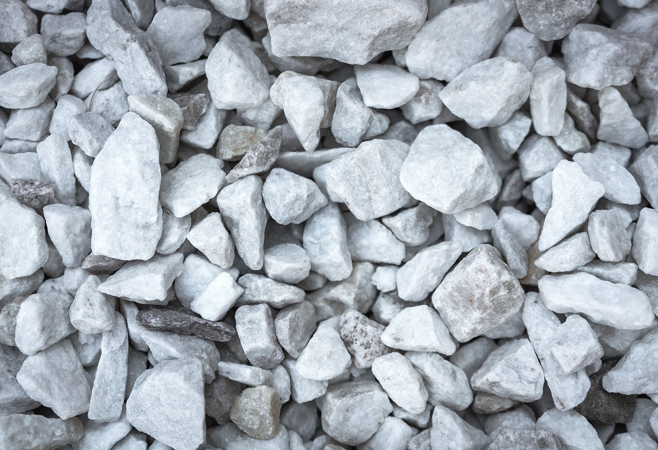 Sparkle White Rock (all sizes) ($105/yard)