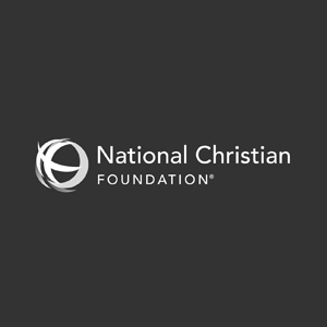National Christian Foundation logo on a dark background