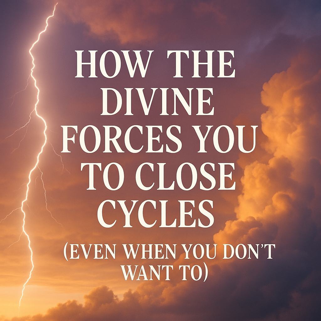 How the Divine Forces You to Close Cycles (Even When You Don’t Want To)