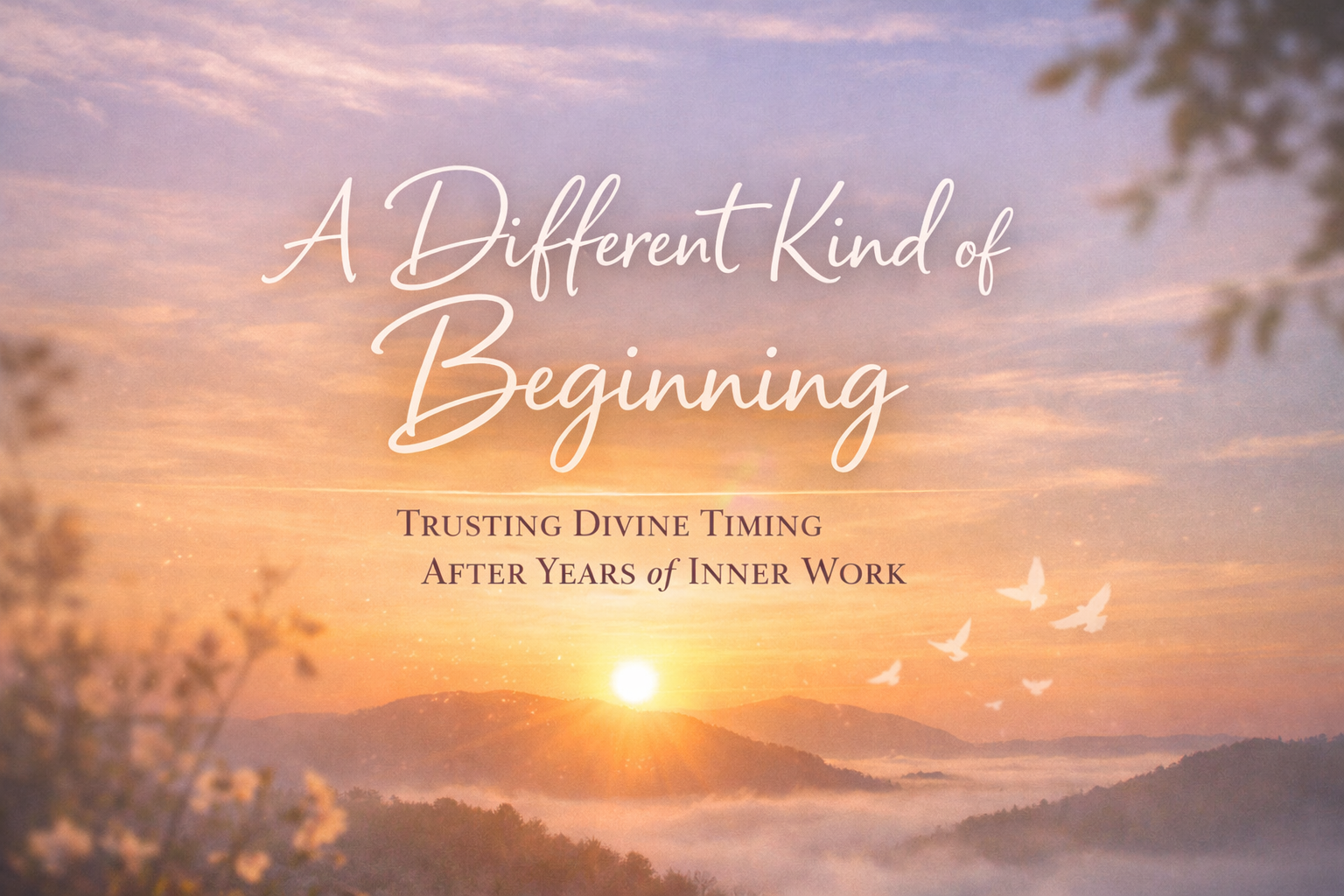 A Different Kind of Beginning