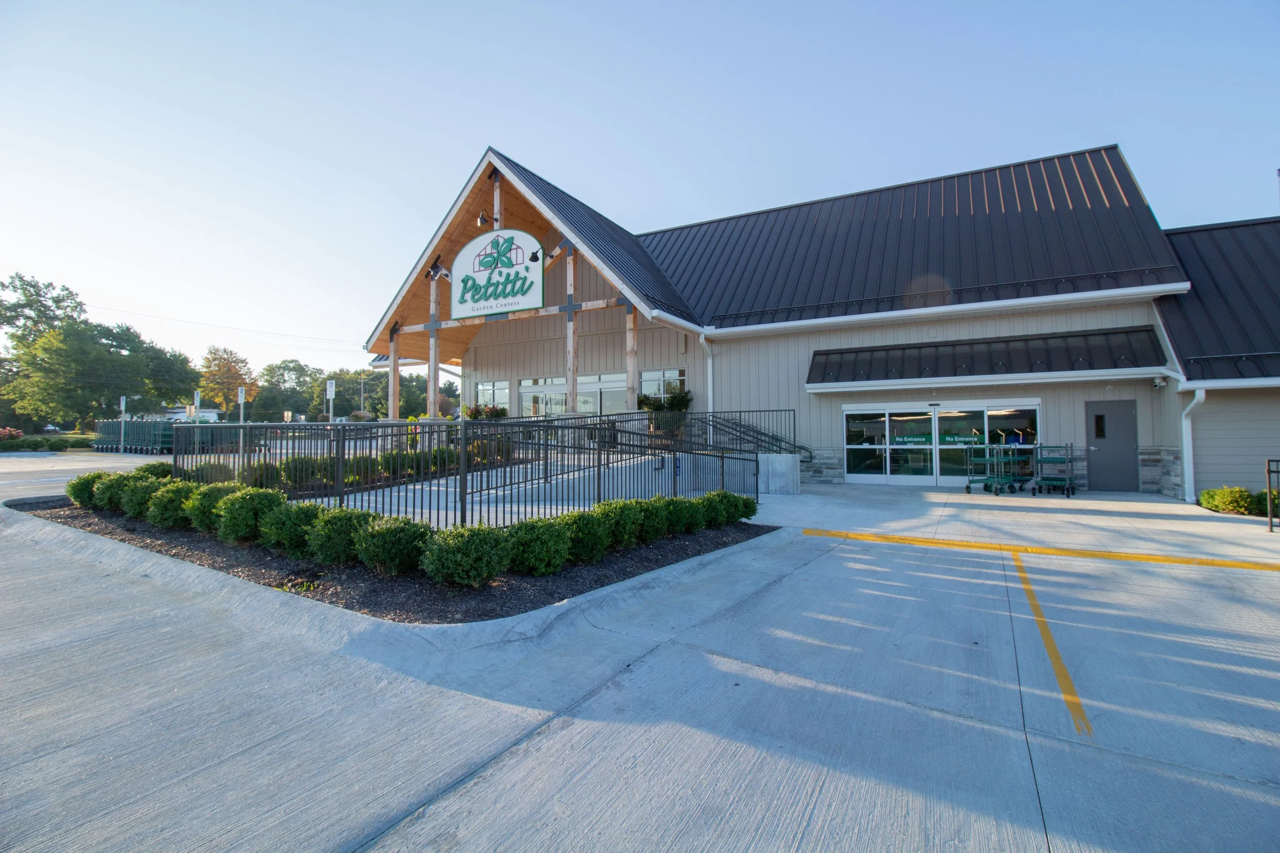 From Office Building to Garden Center Retail Destination