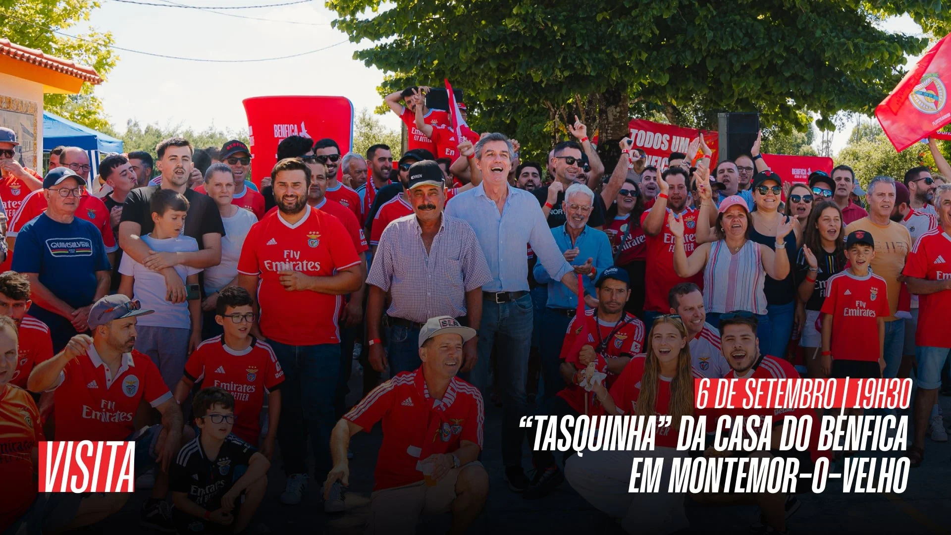 Visita “Tasquinha” da Casa do Benfica em Montemor-O-Velho