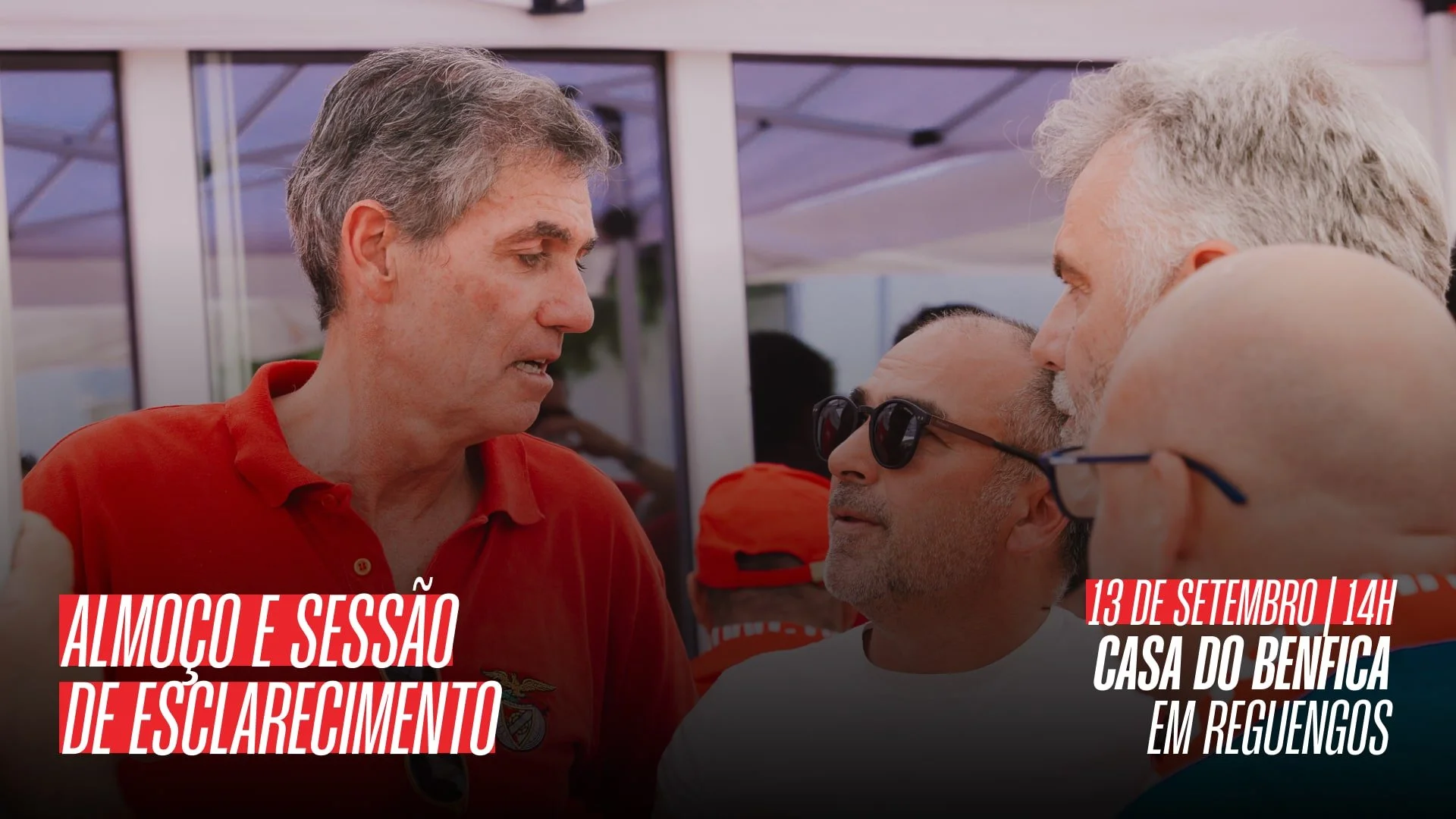 Almoço e Sessão de Esclarecimento na Casa do Benfica em Reguengos