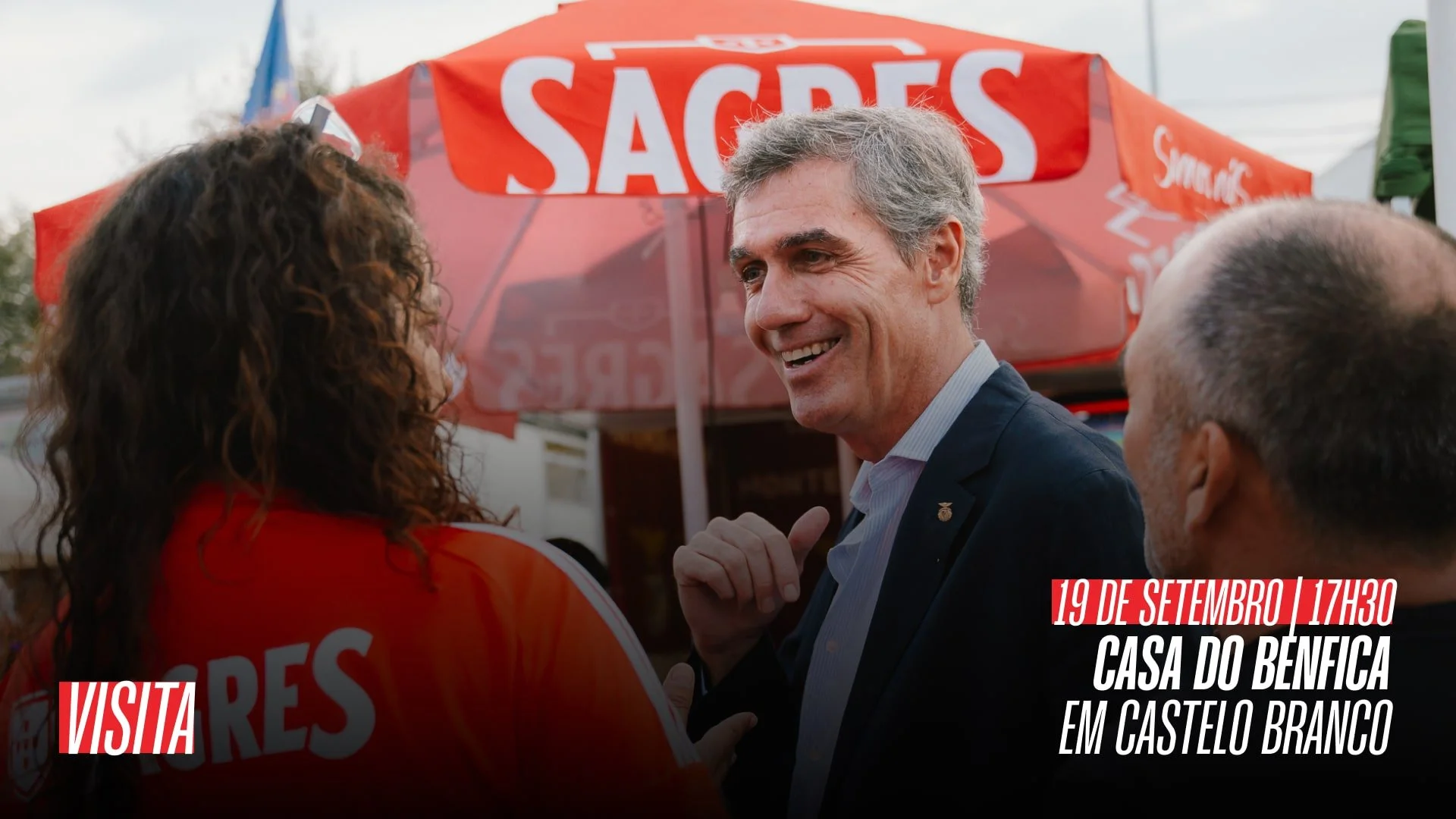 Visita Casa do Benfica em Castelo Branco