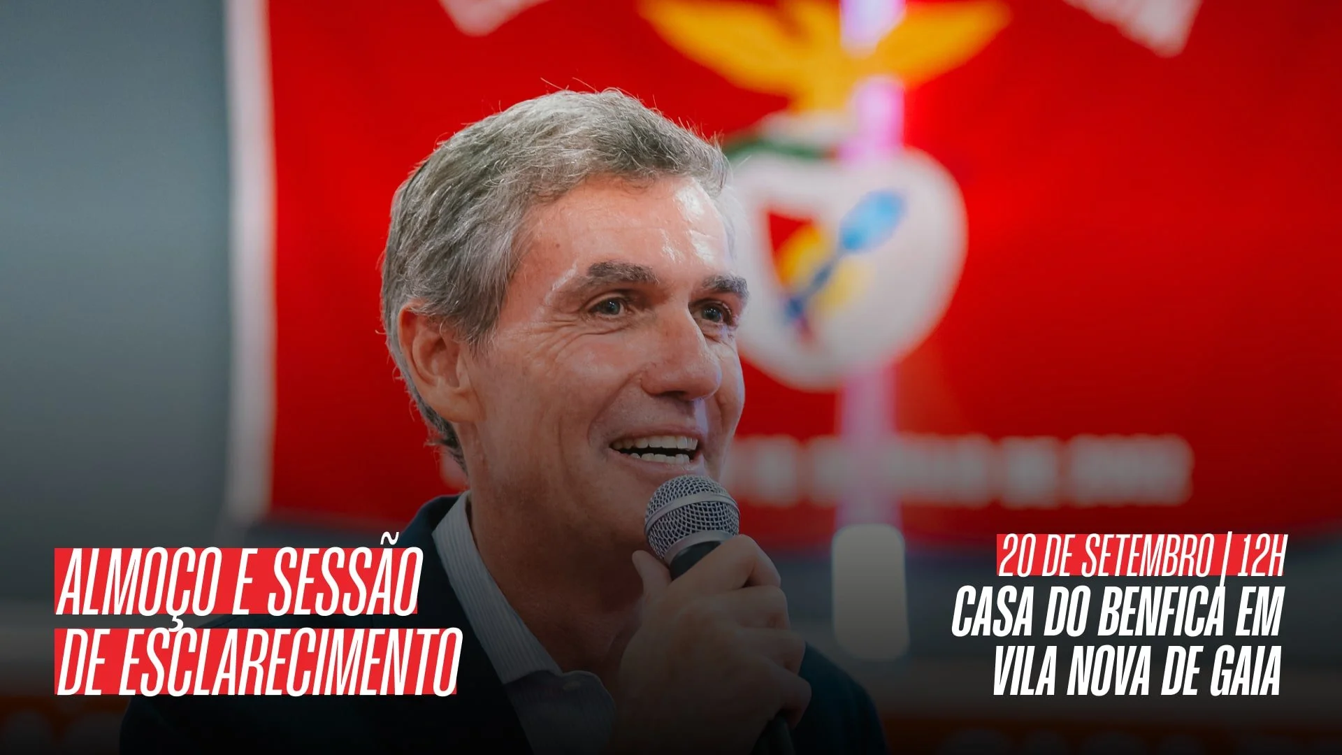 Almoço e Sessão de Esclarecimento na Casa do Benfica em Vila Nova de Gaia