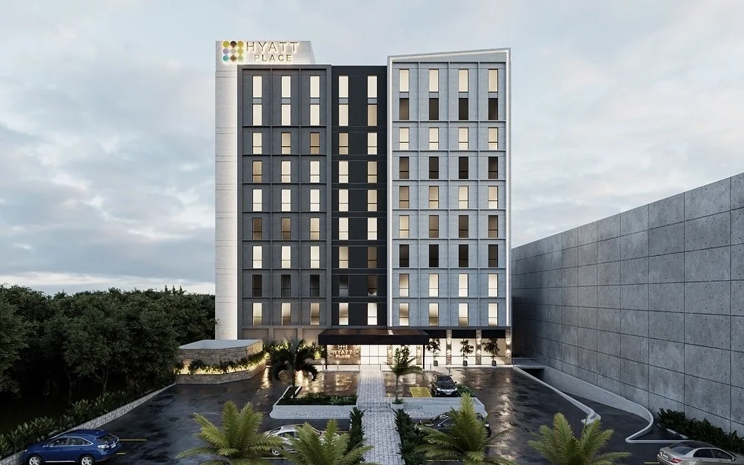 .
Hotel Hyatt Place. 2024
M&eacute;rida, Yucatan, Mx
Dise&ntilde;o de Fachada. 
⠀⠀⠀⠀⠀⠀⠀⠀⠀
Tipologia: Hotel