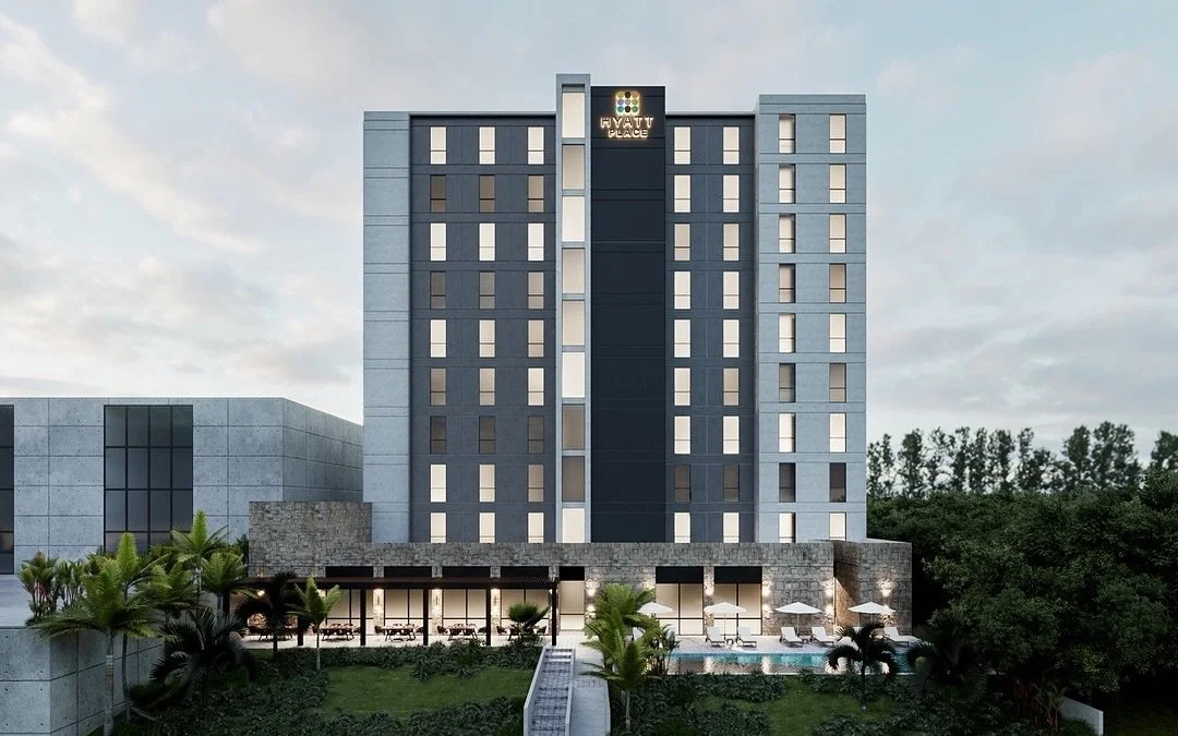 .
Hotel Hyatt Place. 2024
M&eacute;rida, Yucatan, Mx
Dise&ntilde;o de Fachada. 
⠀⠀⠀⠀⠀⠀⠀⠀⠀
Tipologia: Hotel