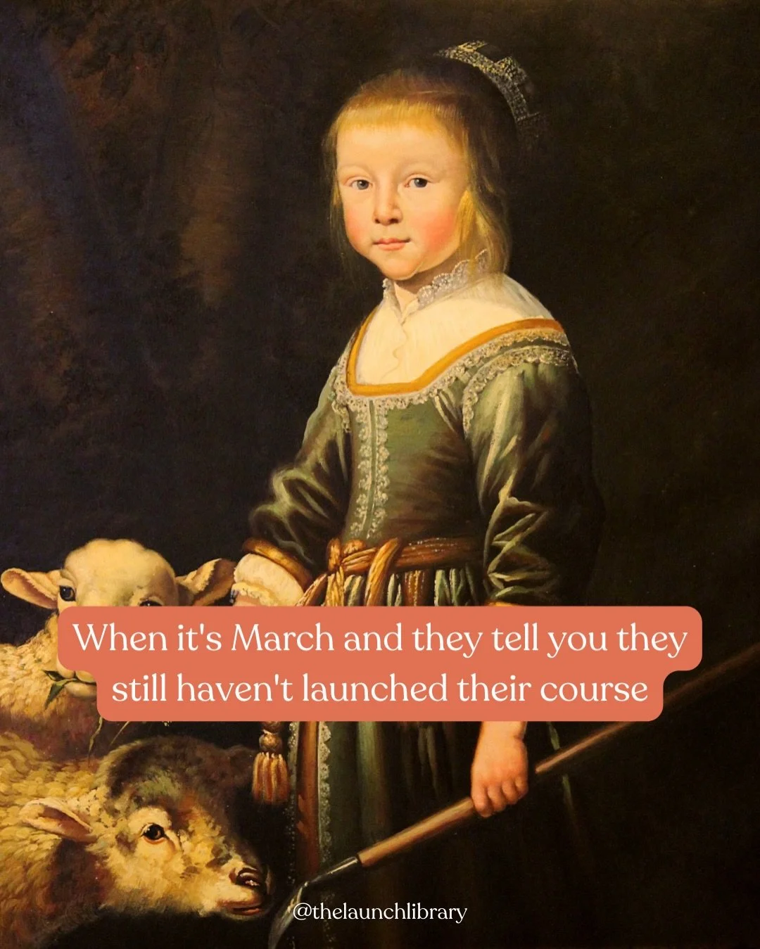 We&rsquo;re three months into the year. 👀

At this point in Q1, there are exactly two types of people in this space:

1. The person who&rsquo;s already launched (or is actively in launch mode)

2. The person who&rsquo;s been &ldquo;getting ready to 