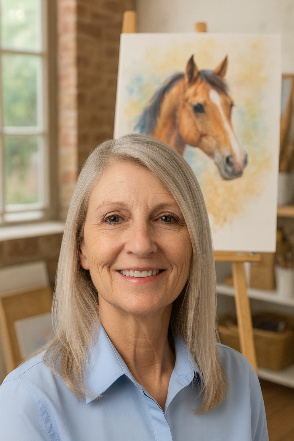 Hello, I am Nancy Pollinger, I have been an artist, musician and creator since I was a child. My art is from my heart. I hope that it appeals to your soul and gives you a sense of My and BlackPony's purpose intertwined with gratitude.