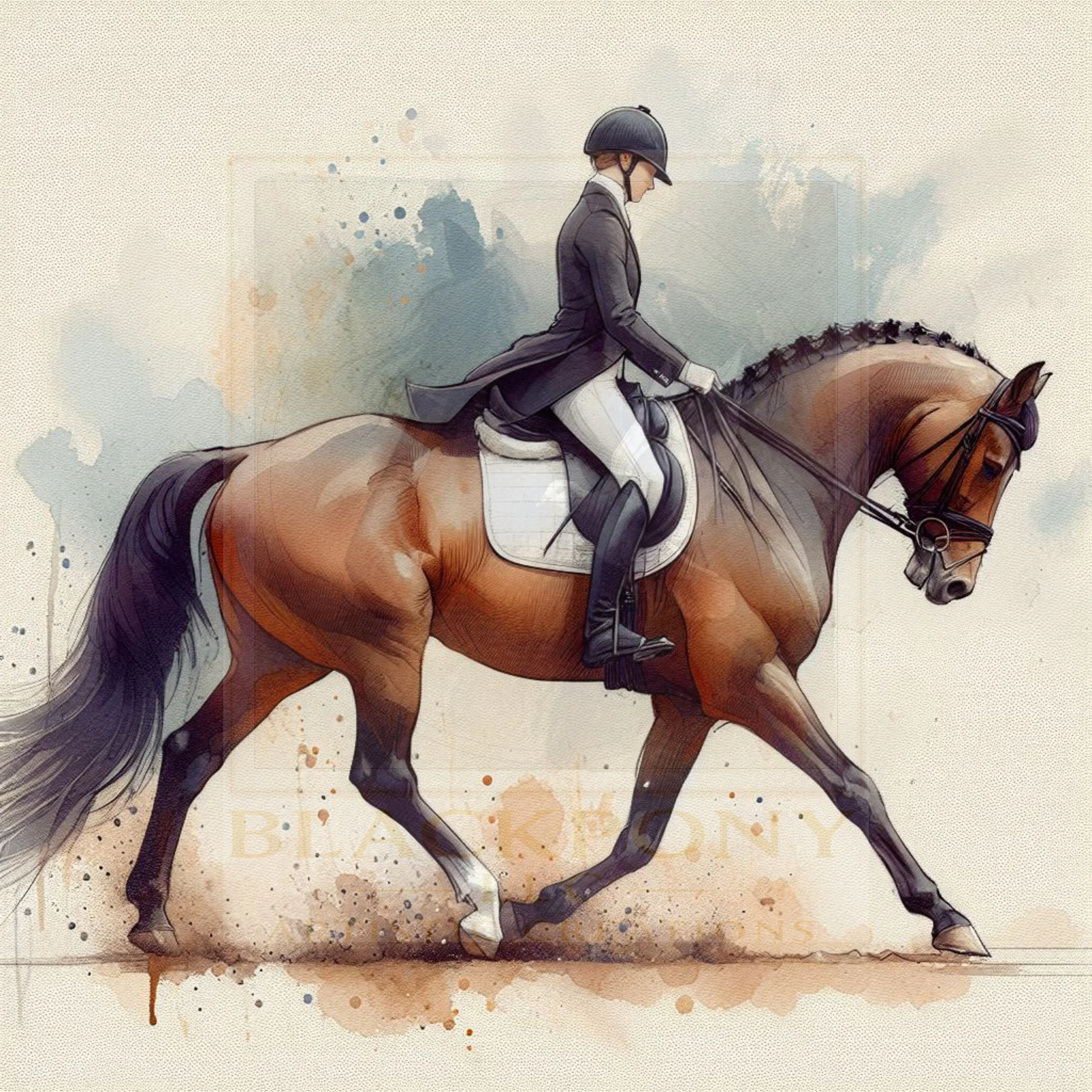 Watercolor Dressage Male rider-1.jpg