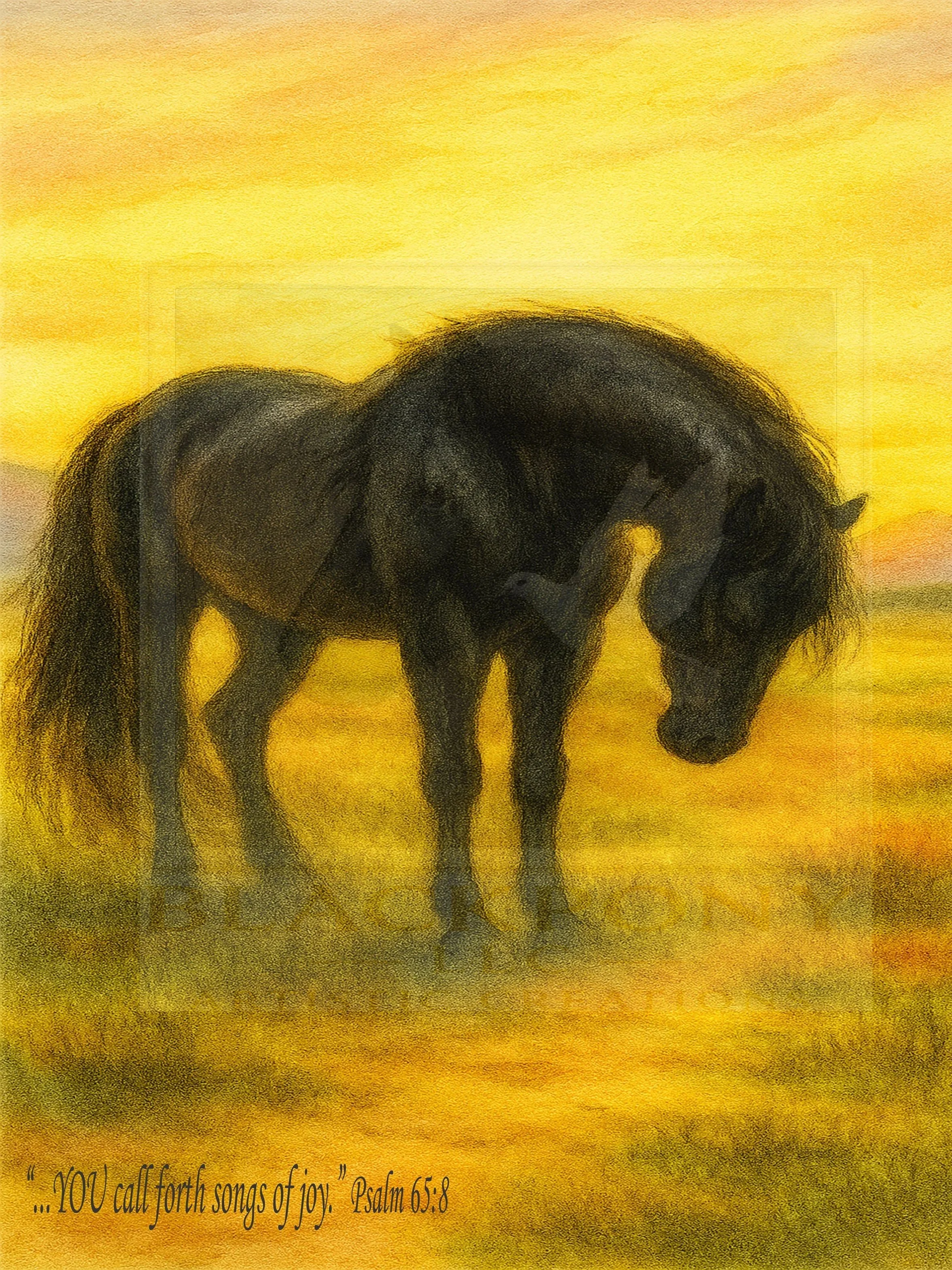 Beneath the Light- BlackPony Poster Edition