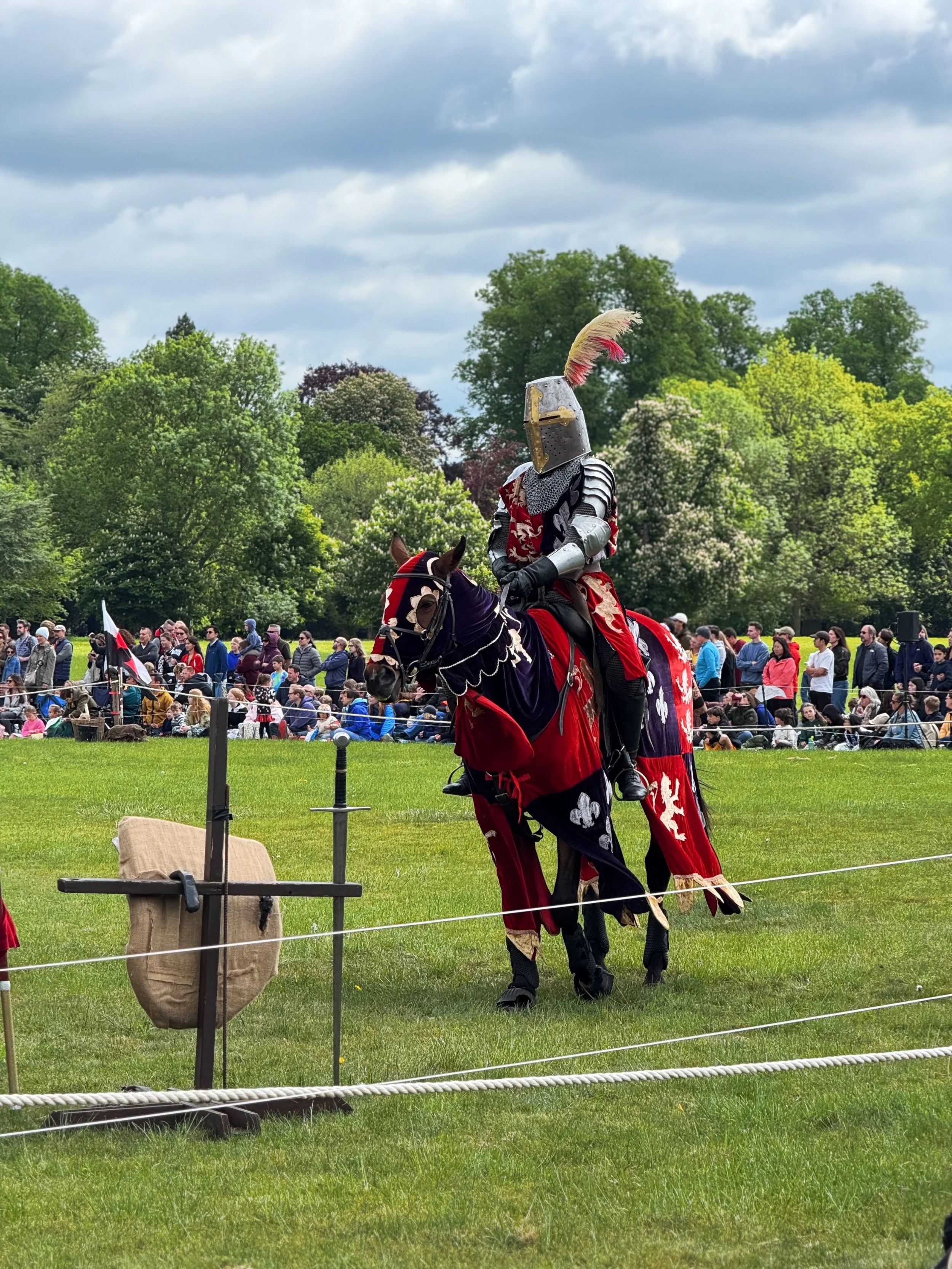 Jousting at Blenheim Palace