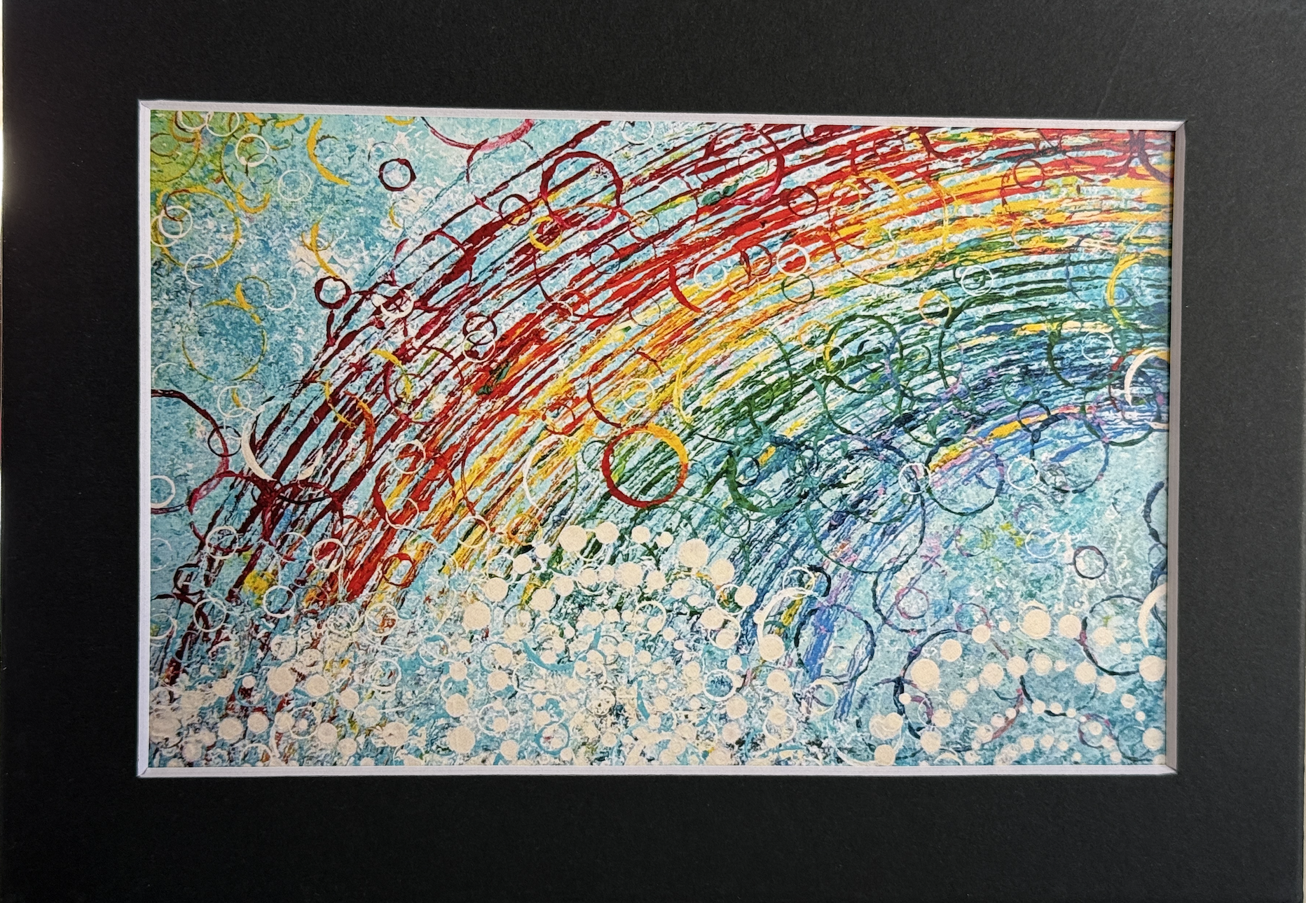 Rainbows Are Visions 5x7 Matted Print