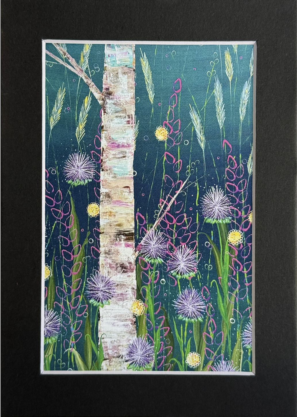 Birch Please 5x7 Matted Print