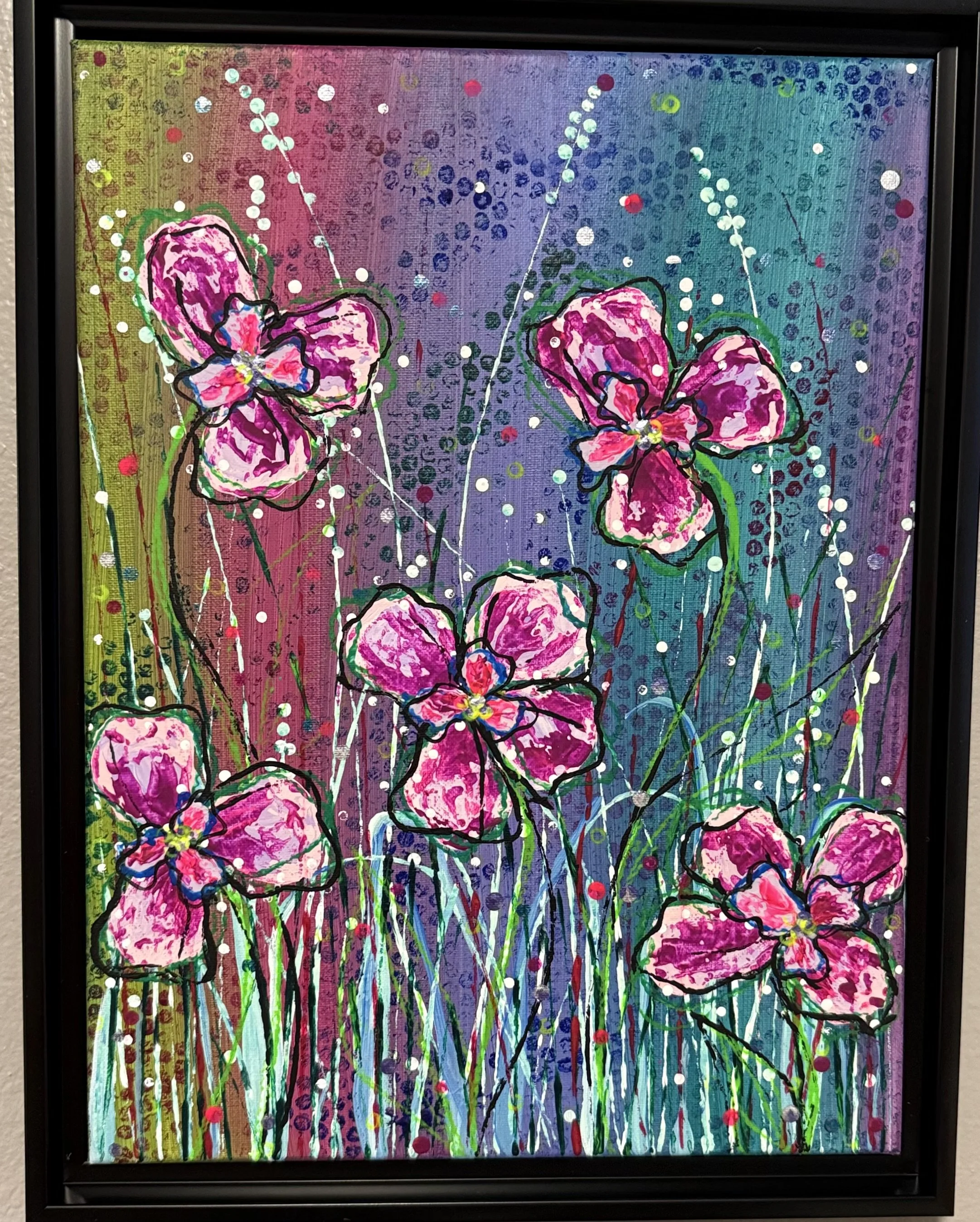 Rainbow Poppies+Sara Allen