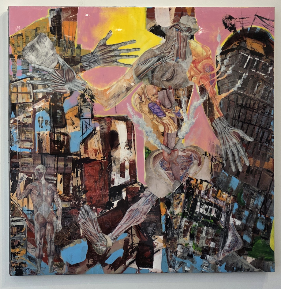 Original artwork entitled "Daytripping" by Kansas City artist Phil Dunn